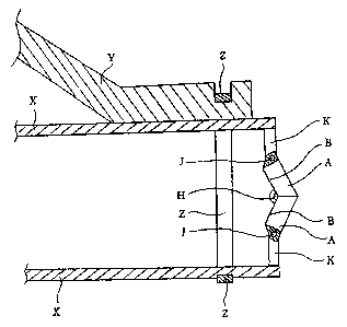 A single figure which represents the drawing illustrating the invention.